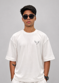 Legacy Essential Drop Shoulder Tee – White
