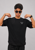 Legacy Essential Drop Shoulder Tee Black - Oversized T-Shirt Pakistan Streetwear | Legacy Clothing